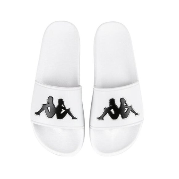 NEW WITH TAGS Men's KAPPA ADAM 2 Slides White - Picture 1 of 3